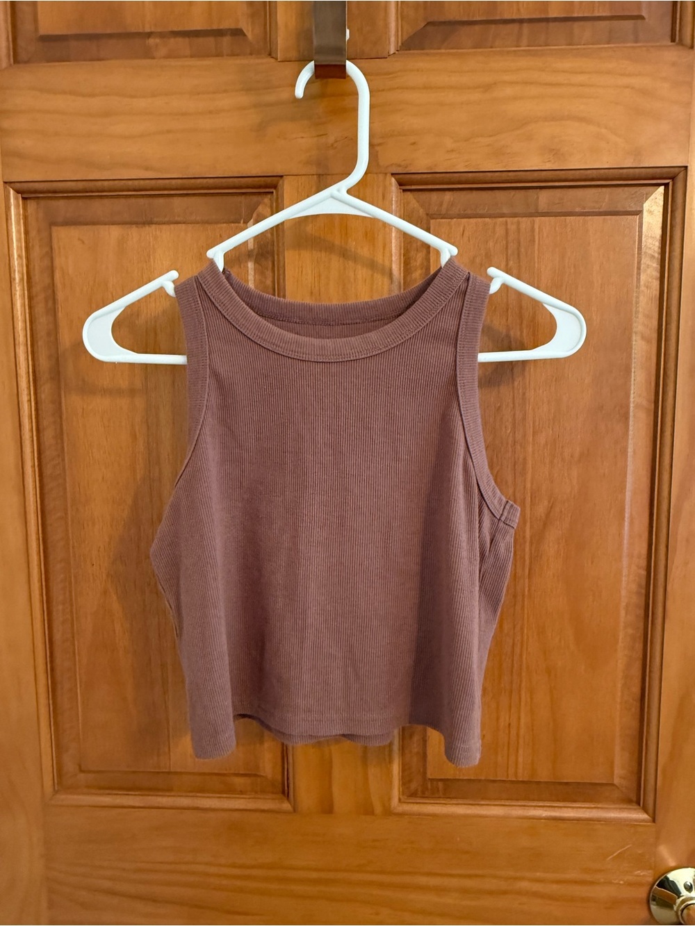 Target Ribbed Tank Top - Brown - Size Small - Picture 1 of 2